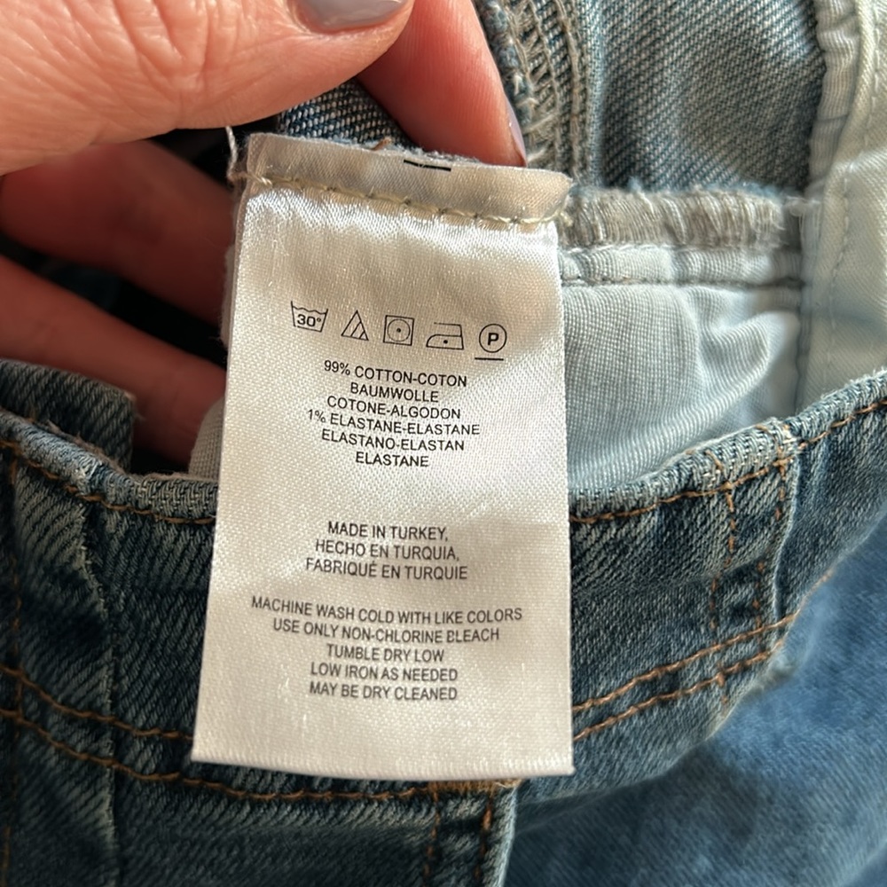 Free People Denim miniskirt - Picture 4 of 7